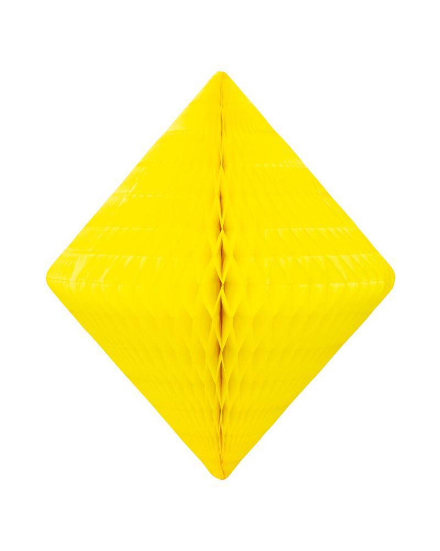 Losango papel amarelo 25cm