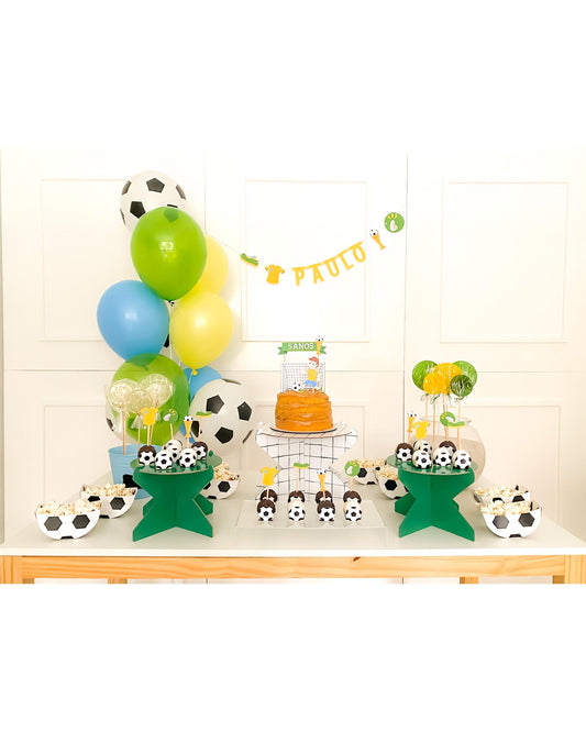 Kit Decoração Gol Brasil - Tamanho G